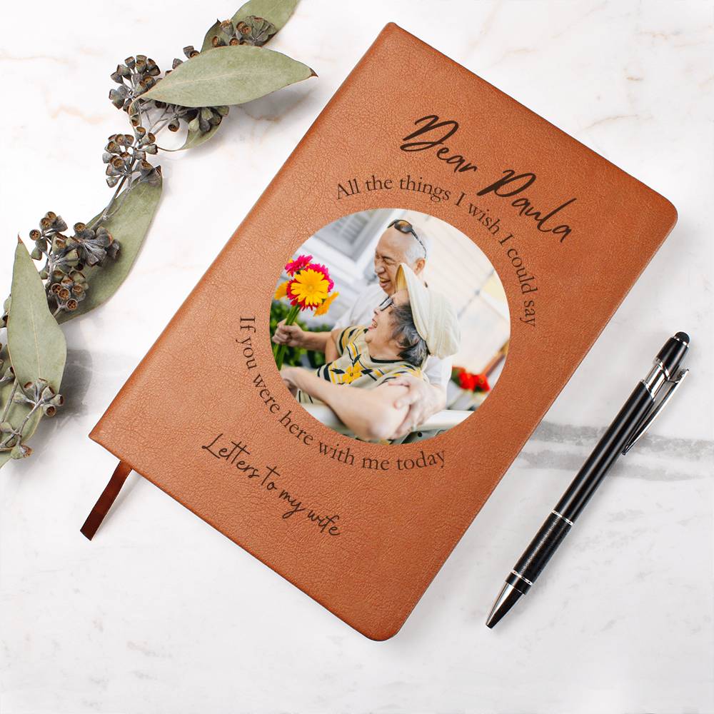 Letters to my Wife, Personalized Grief Journal, Remembrance Journal, Remembrance Gifts