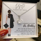 DNP Graduation Gift For Her: Sterling and 14k White Gold, Doctorate Degree Gift for DNP Graduation, Personalized DNP Gifts for Women