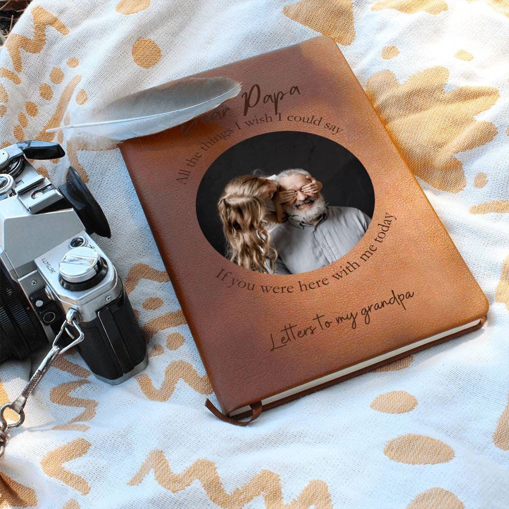 Letters to my Grandpa, Papa, Grampy, Personalized Grief Journal, Remembrance Journal, Remembrance Gifts, Grandfather