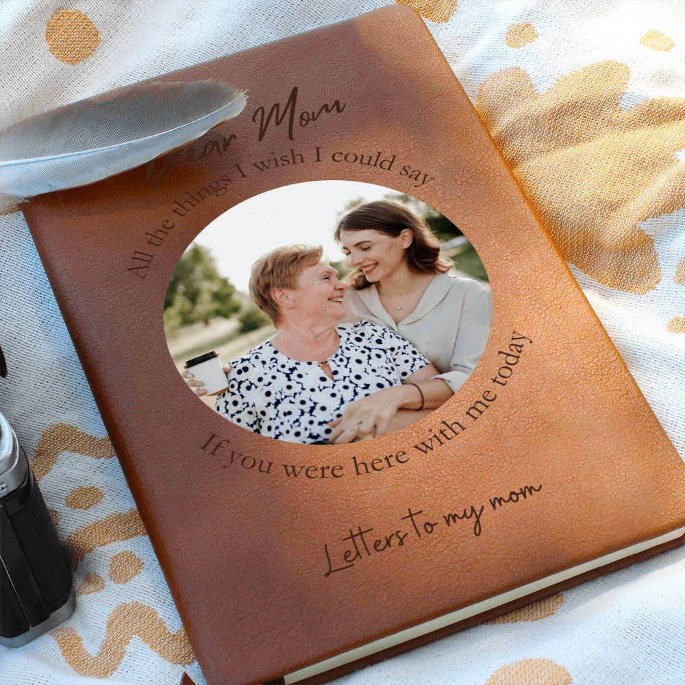 Letters to my Mom, Mother, Mommy, Personalized Grief Journal, Remembrance Journal, Remembrance Gifts