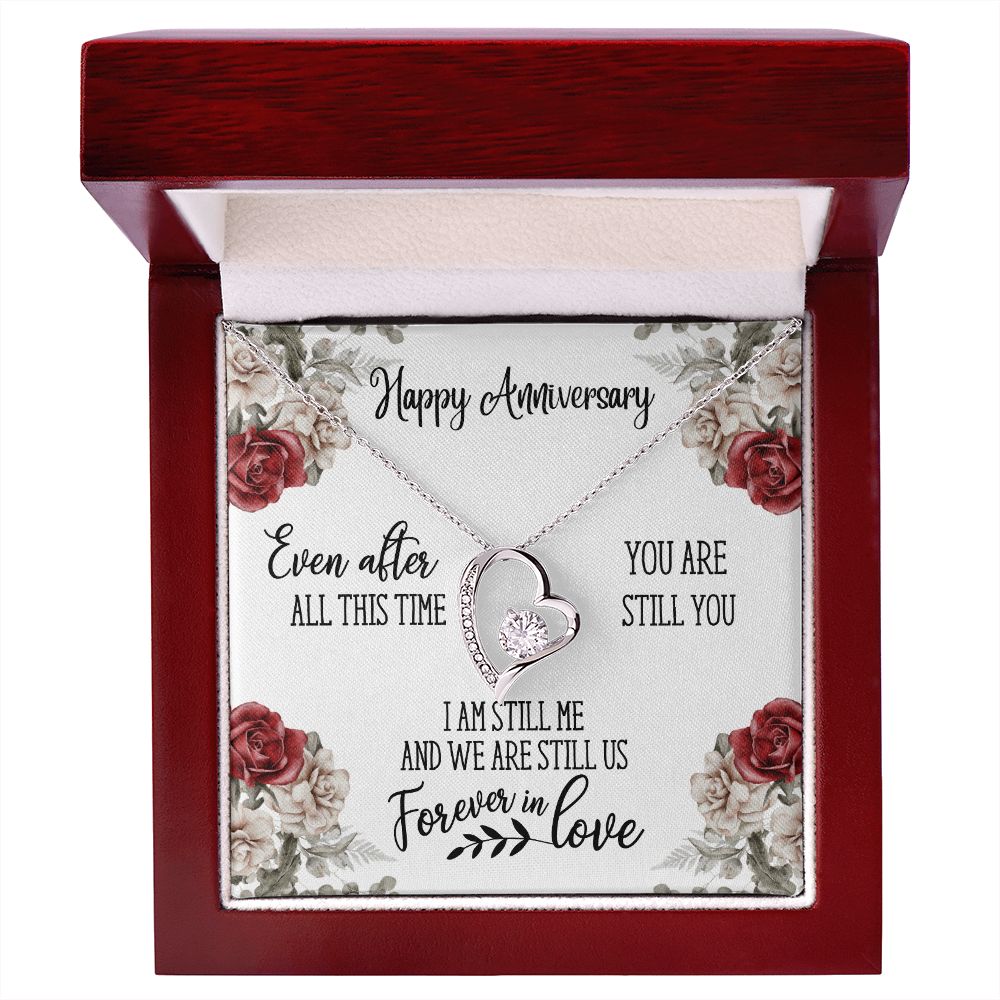 Anniversary Necklace, Available in 14k or 18k Yellow or White Gold, Special Anniversary Gift for Her