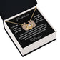 New Mom Necklace, 14k White or 18K Yellow Gold over Stainless Steel