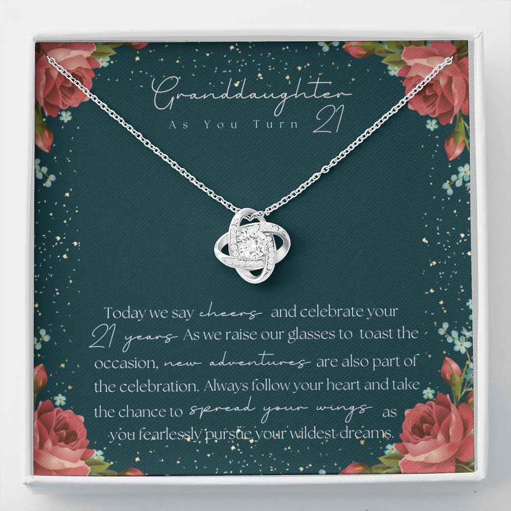 Alessia Grandmother Crossword Pendant Necklace, Gifts for Grand Child with  Greeting Card - Quan Jewelry