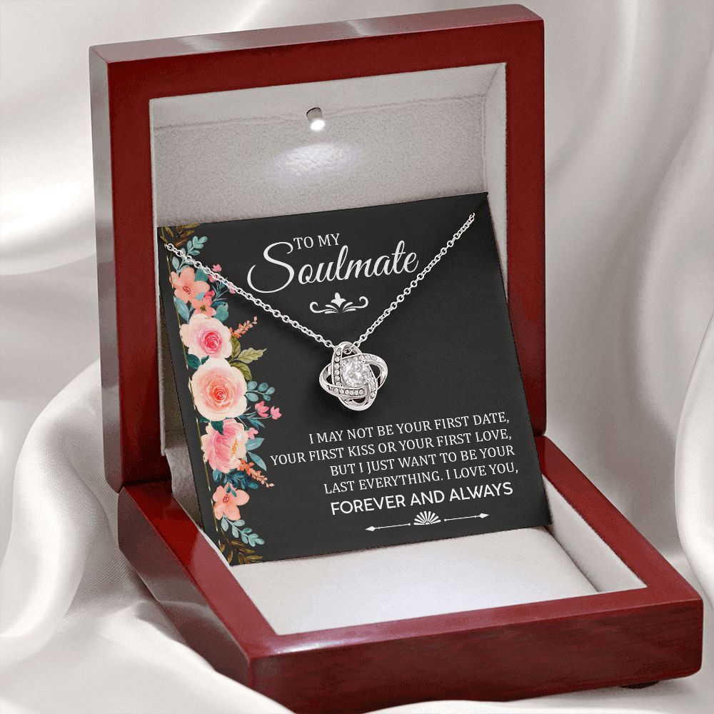 2024 Soulmate Valentine Gift, Stainless with 14K or 18K Gold Overlay