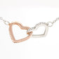 BFF Necklace: Best Friend Heart Necklace