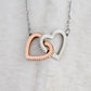 BFF Necklace: Best Friend Heart Necklace