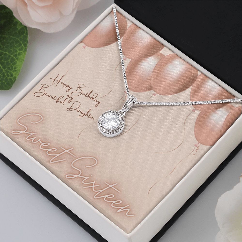 Sweet Sixteen Necklace / Sweet 16 Gift for Daughter / Sweet 16 Birthday / Daughter Sweet 16 Gifts Jewelry