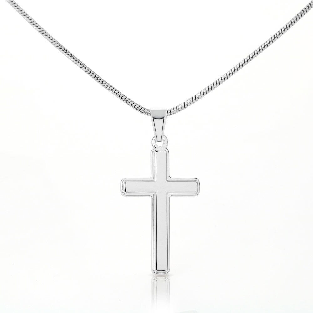 Cross Necklace For Husband, Cross Necklace Husband, Cross Necklace for Men, Religious Necklace Husband, Cross Necklace For Men