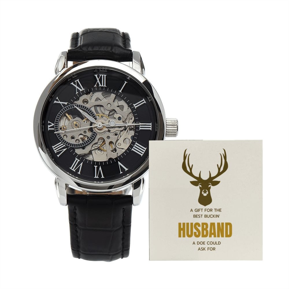 Watch for Husband, Watch for Hunting Husband, Watch for Hunter, To Husband from Wife, Hunting Gift for Husband, Hunting Gifts for Him