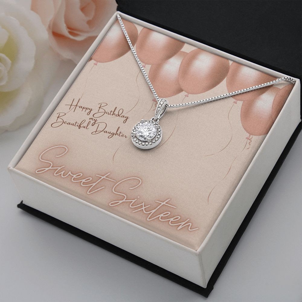 Buy rakva 925 Sterling Silver Gift Daughter Necklace, 16th Birthday Necklace  Girl, Sweet 16 Necklace, Sweet 16 Gifts For Girls, Personalized Gift For 16  Year Old Girl, Sweet Sixteen at Amazon.in