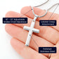 Cross Necklace For Husband, Cross Necklace Husband, Cross Necklace for Men, Religious Necklace Husband, Cross Necklace For Men