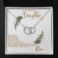 Daughter in law Necklace, Necklace for Daughter in law, To Daughter in law from Mother in law, Christmas Gift for Daughter in law