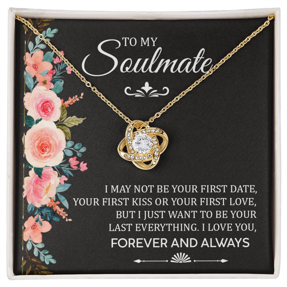 2024 Soulmate Valentine Gift, Stainless with 14K or 18K Gold Overlay