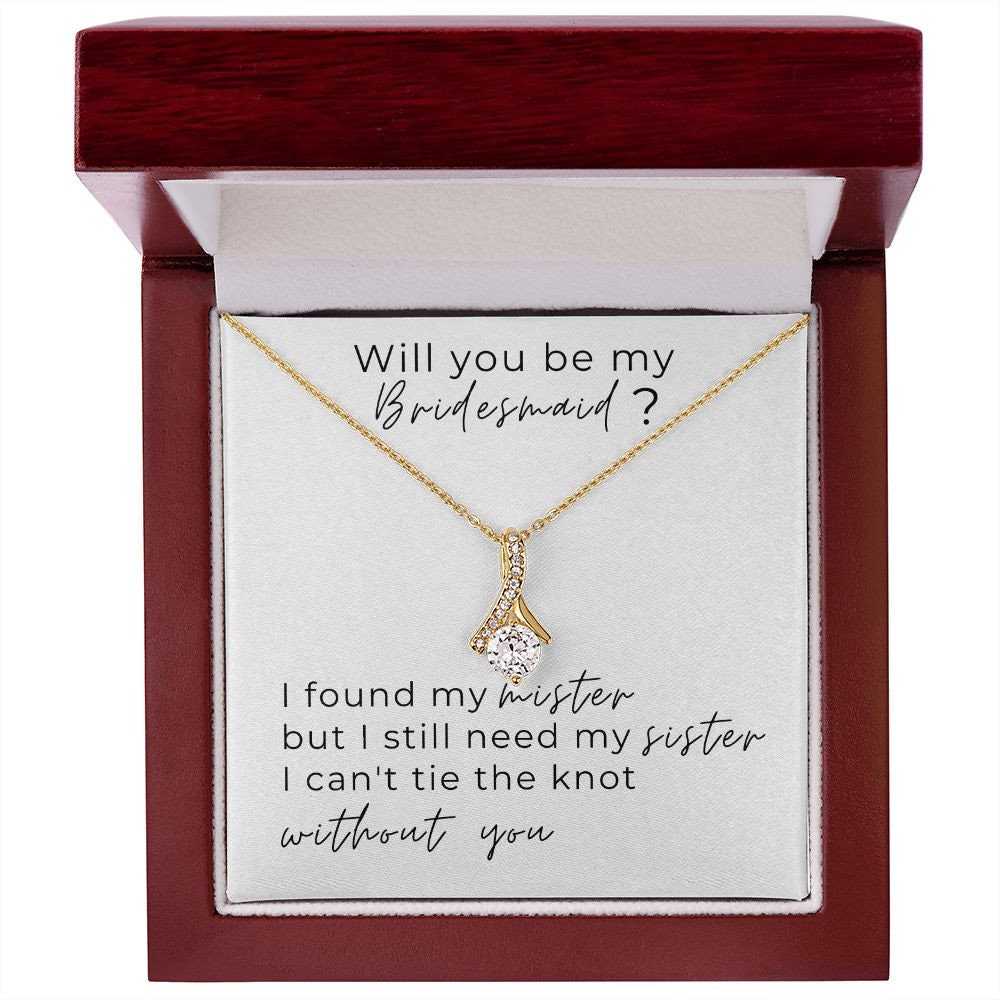 Bridesmaids & Bridal Party Gifts Necklaces,Pendants & Simple Backdrops –  PoetryDesigns