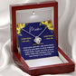 2024 Mother's Day Gift, Stainless with 14K White or 18K Yellow Gold Necklace