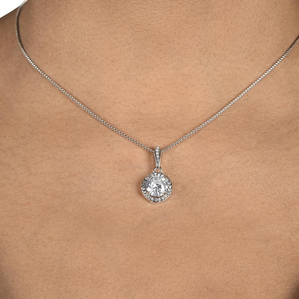 Sister Gift from Sister, .925 Sterling with 14K Gold Necklace